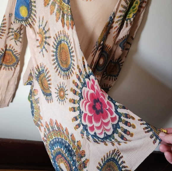 Desigual boho summer cardigan small - Picture 4 of 11